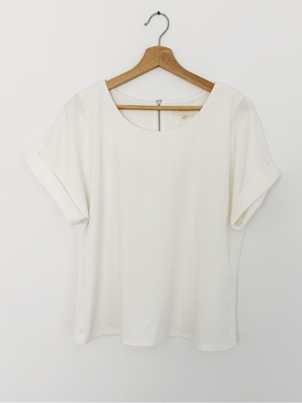 Nordstrom Melloday White Boxy Blouse
